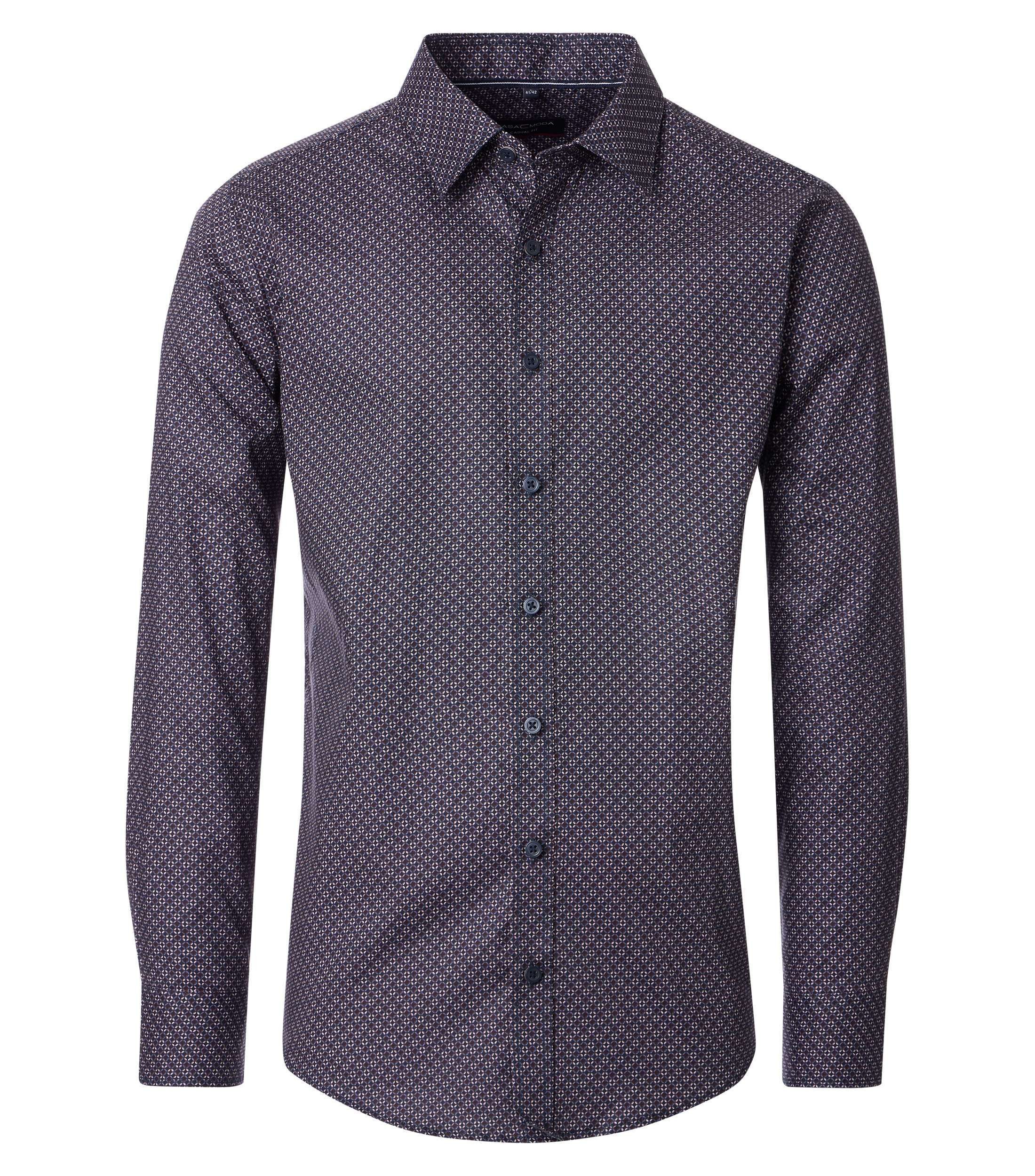 CASAMODA Langarmhemd CASAMODA Freizeithemd Print günstig online kaufen