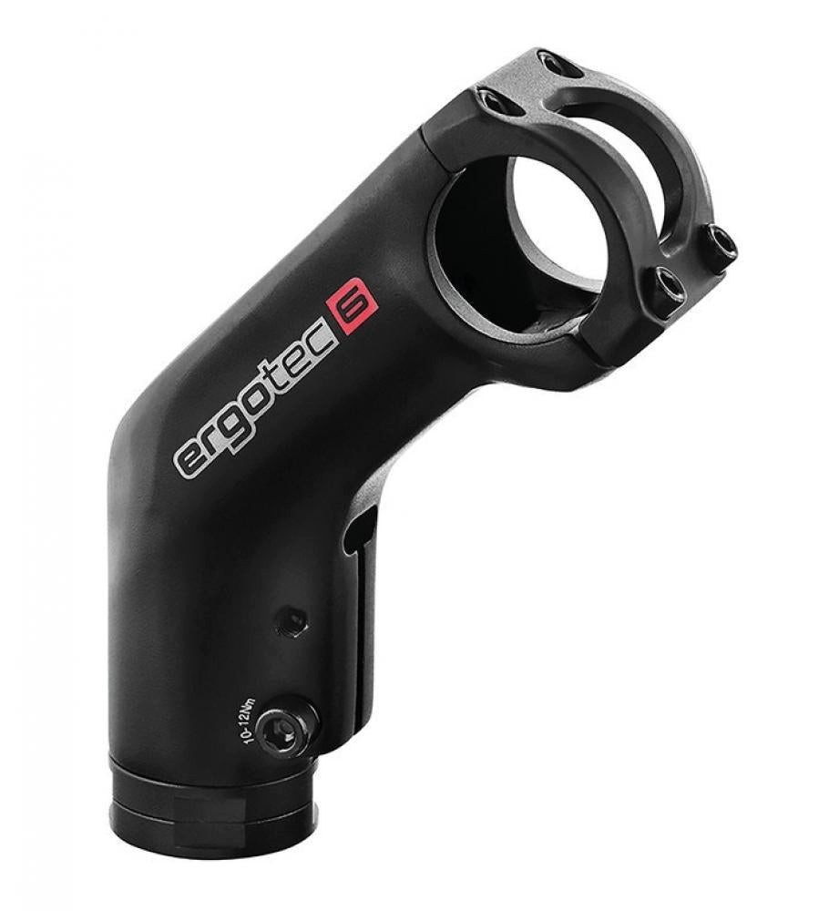 Ergotec Fahrradlenker Ergotec Vorbau High Barracuda Ahead 90 mm 31,8 mm 45° schwarz Alu