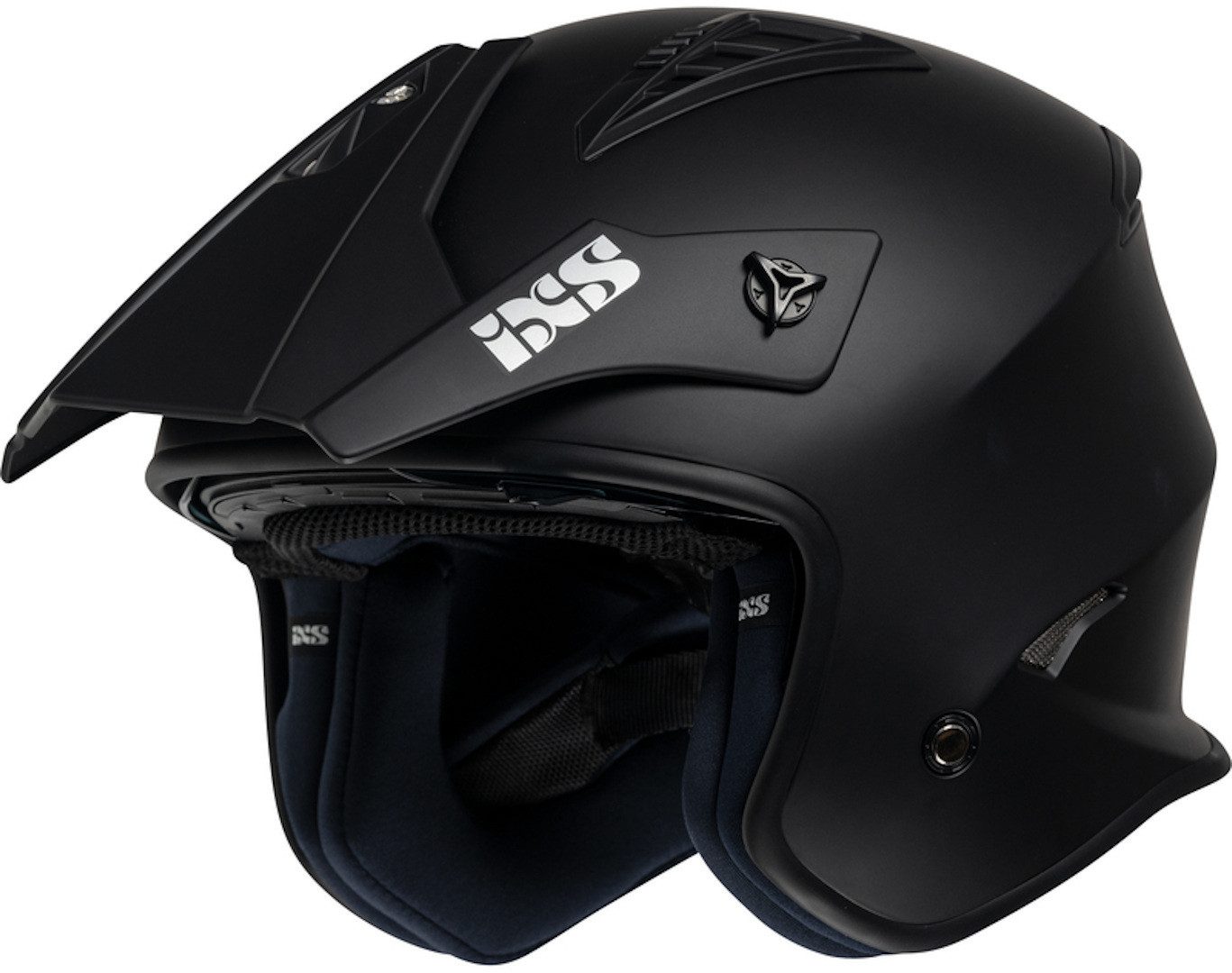 IXS Motorradhelm 114 3.0 Jethelm, integriertes Sonnenvisier