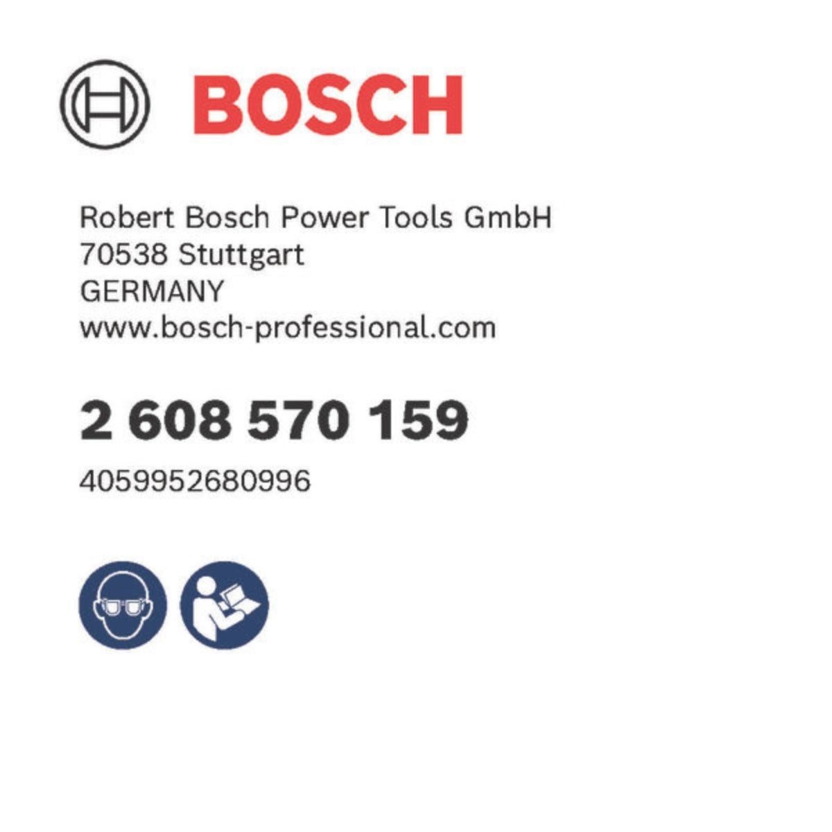 BOSCH Rohrbieger