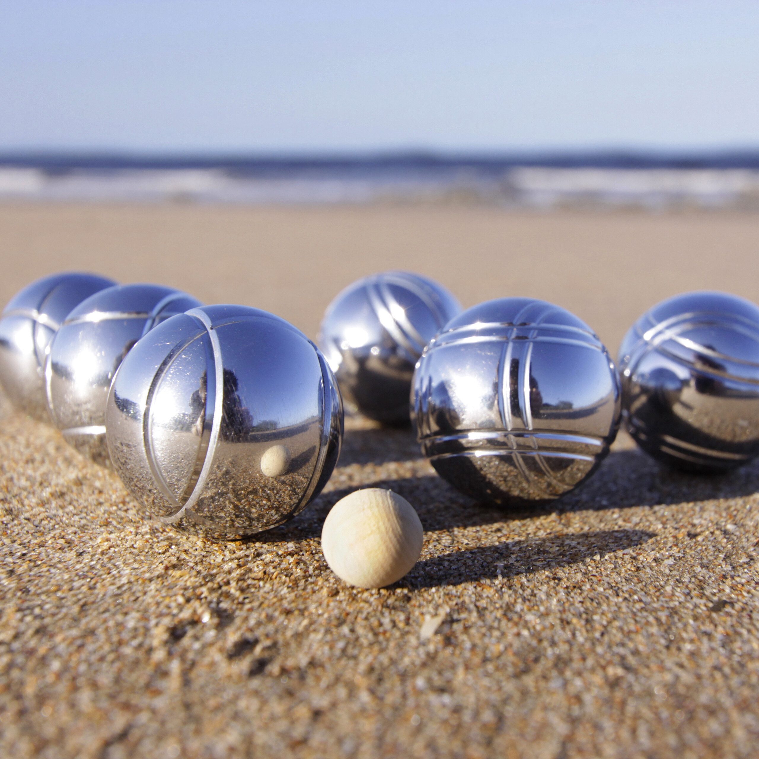 relaxdays Spielzeug-Gartenset 6 Boule Kugeln im Set, (6er Set) günstig online kaufen