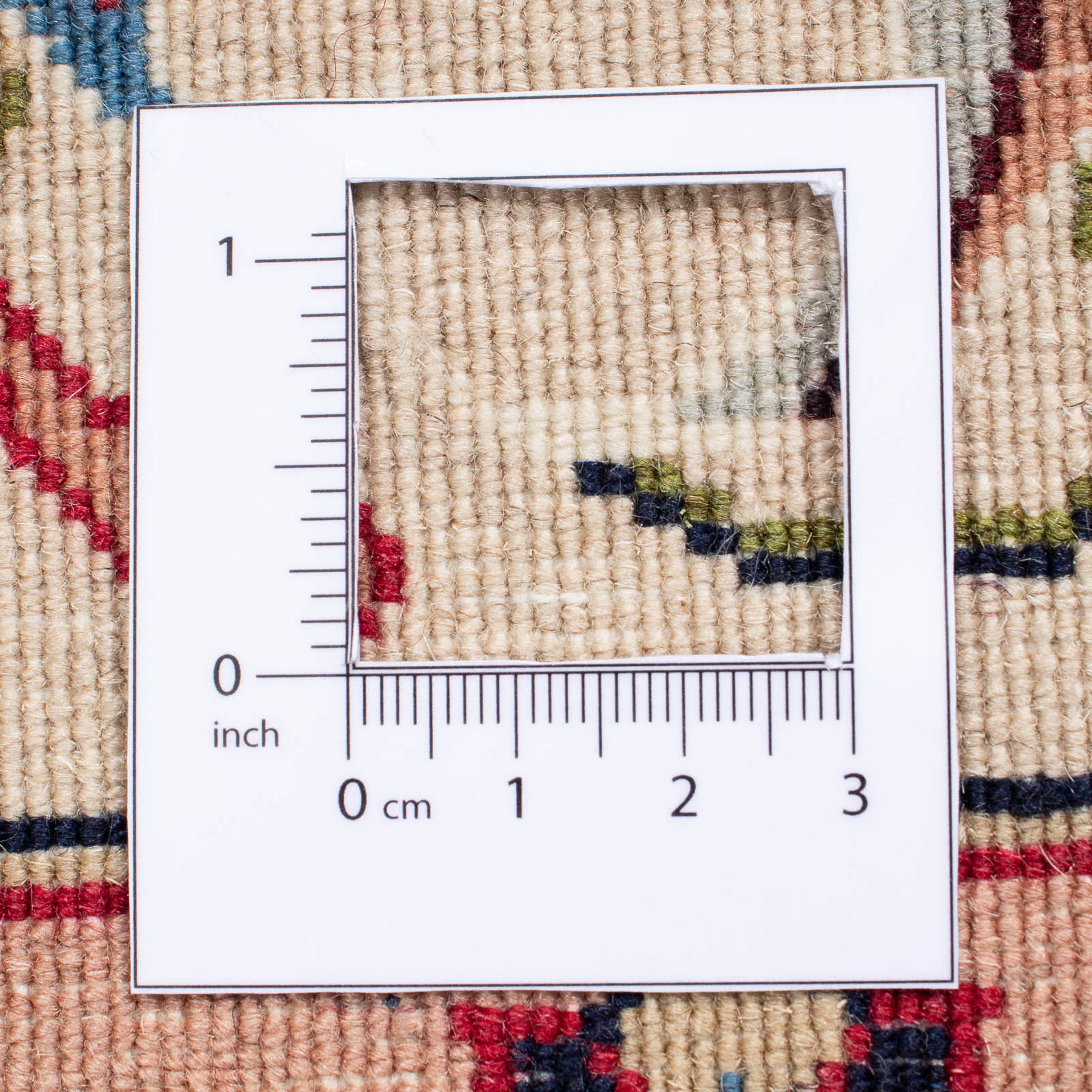 Orientteppich Perser - beige, 206 Wohnzimmer, Zertifikat - mit morgenland, Einzelstück cm 295 10 Handgeknüpft, Höhe: rechteckig, x - Classic mm