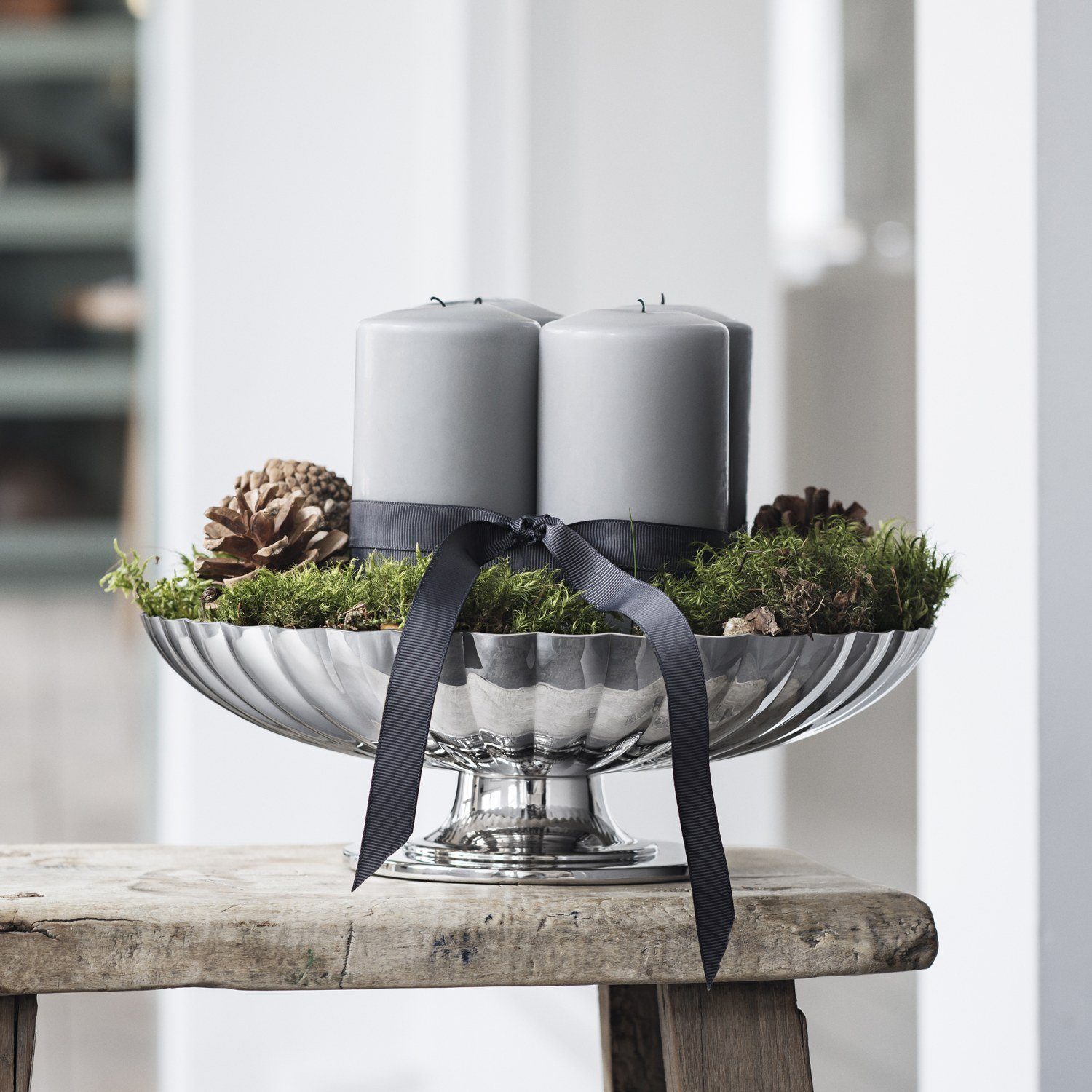 Georg Jensen Dekoschale Bernadotte Sockelschale