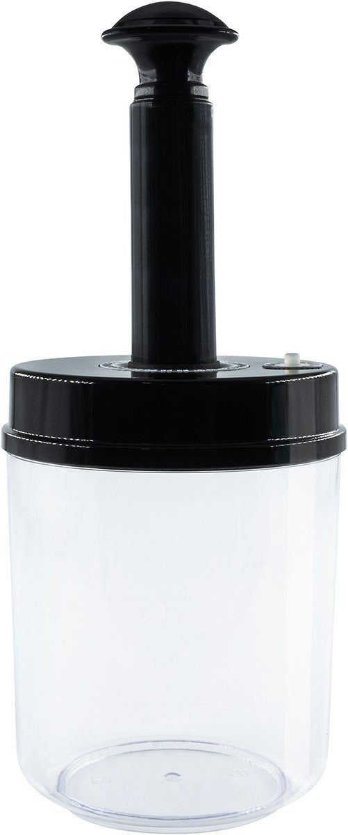 Heidenfeld Vakuumbehälter Vakuumbehälter für Heidenfeld HF-VK100, 0,7-2,2 l - Vakuum Pumpe - Behälter - Vakuumdosen