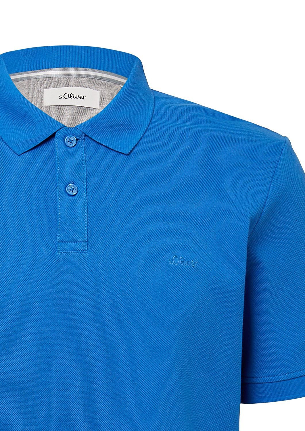 s.Oliver Poloshirt Poloshirt BIG SIZE kurzarm, Kragen, Knöpfe, Logo günstig online kaufen