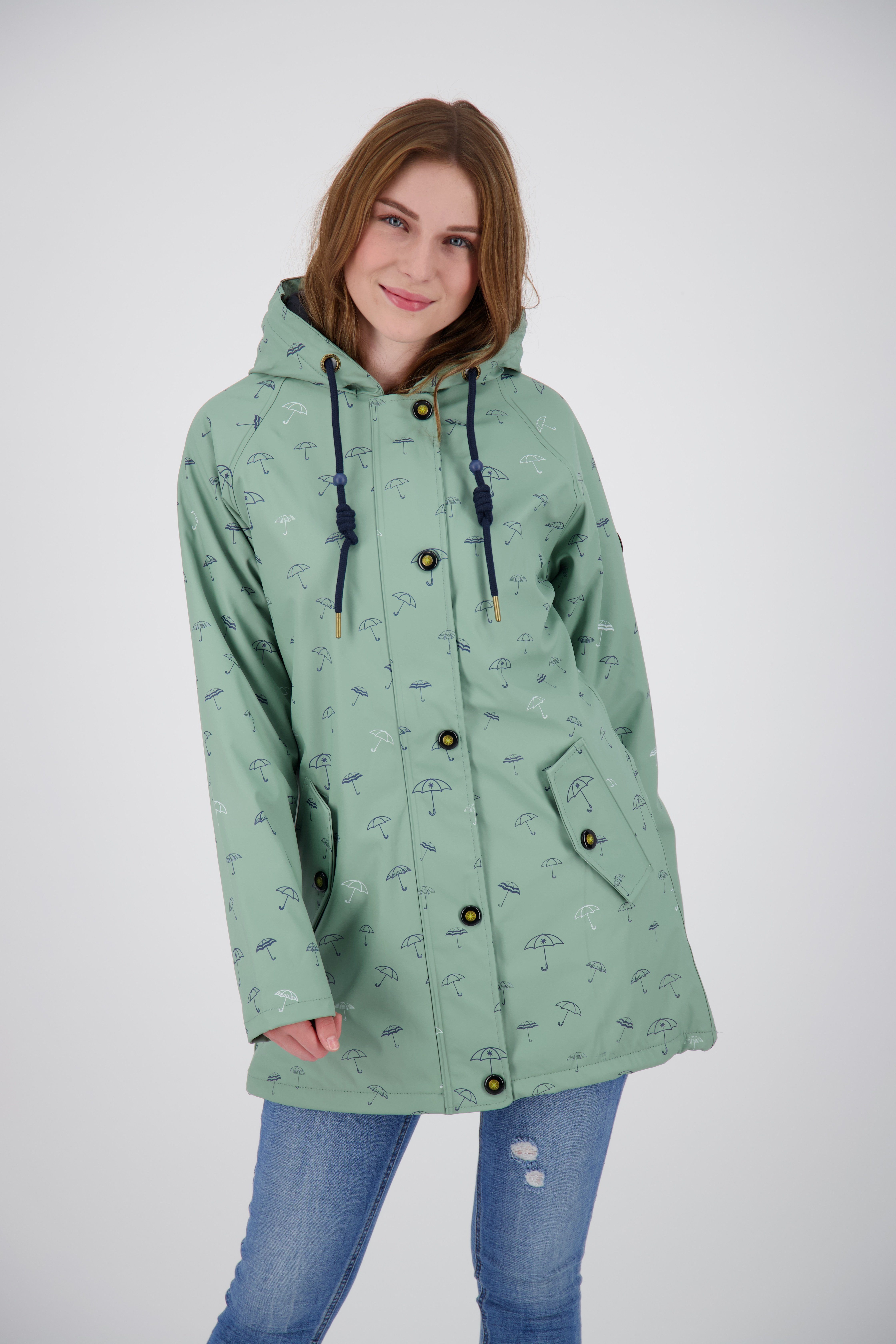 erhältlich Regenjacke CS #ankerglutmeer WOMEN Friesennerz in Active Großen slate Größen auch DEPROC