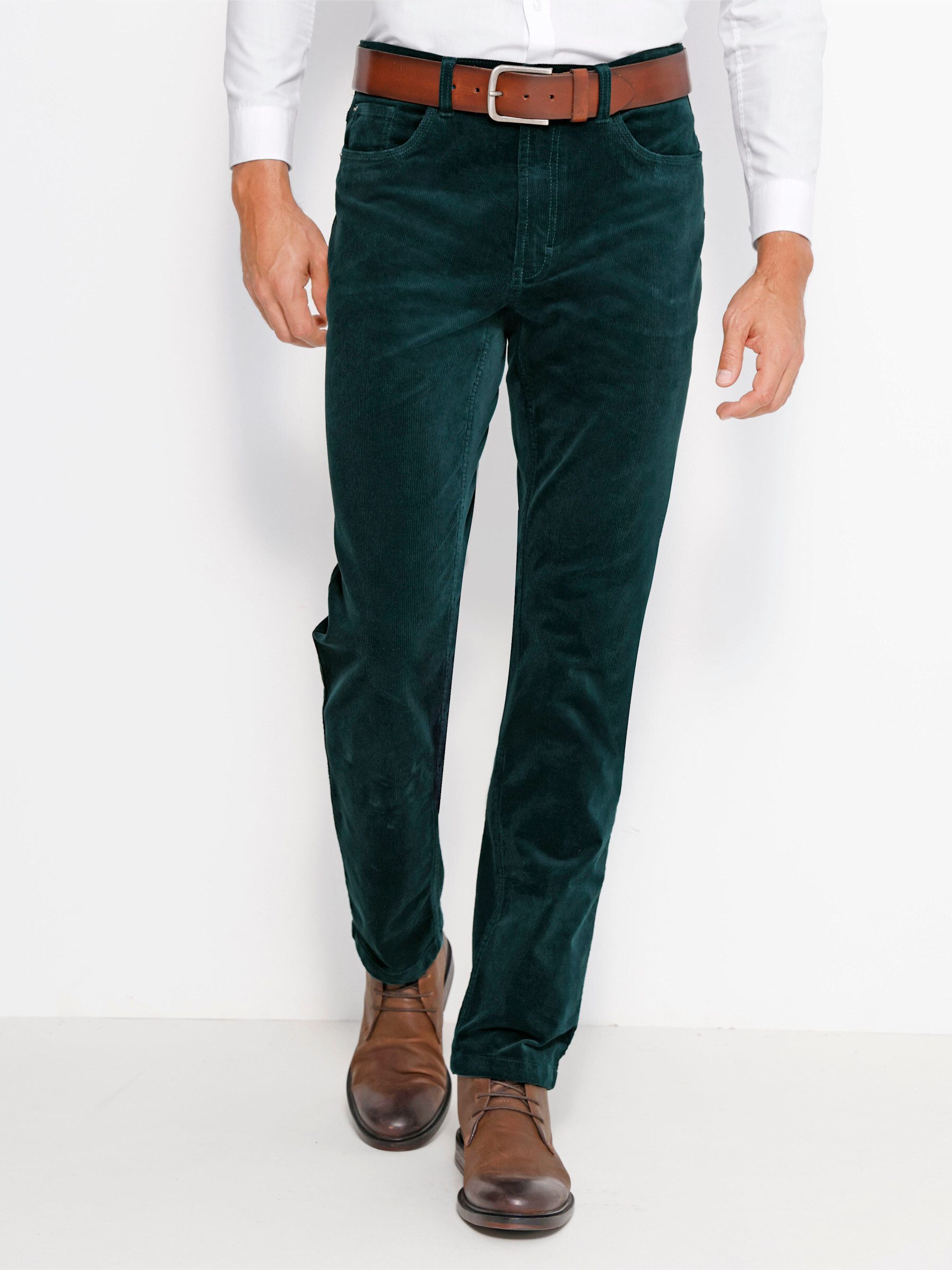 Sieh an! Chinohose Cord-Hose normal
