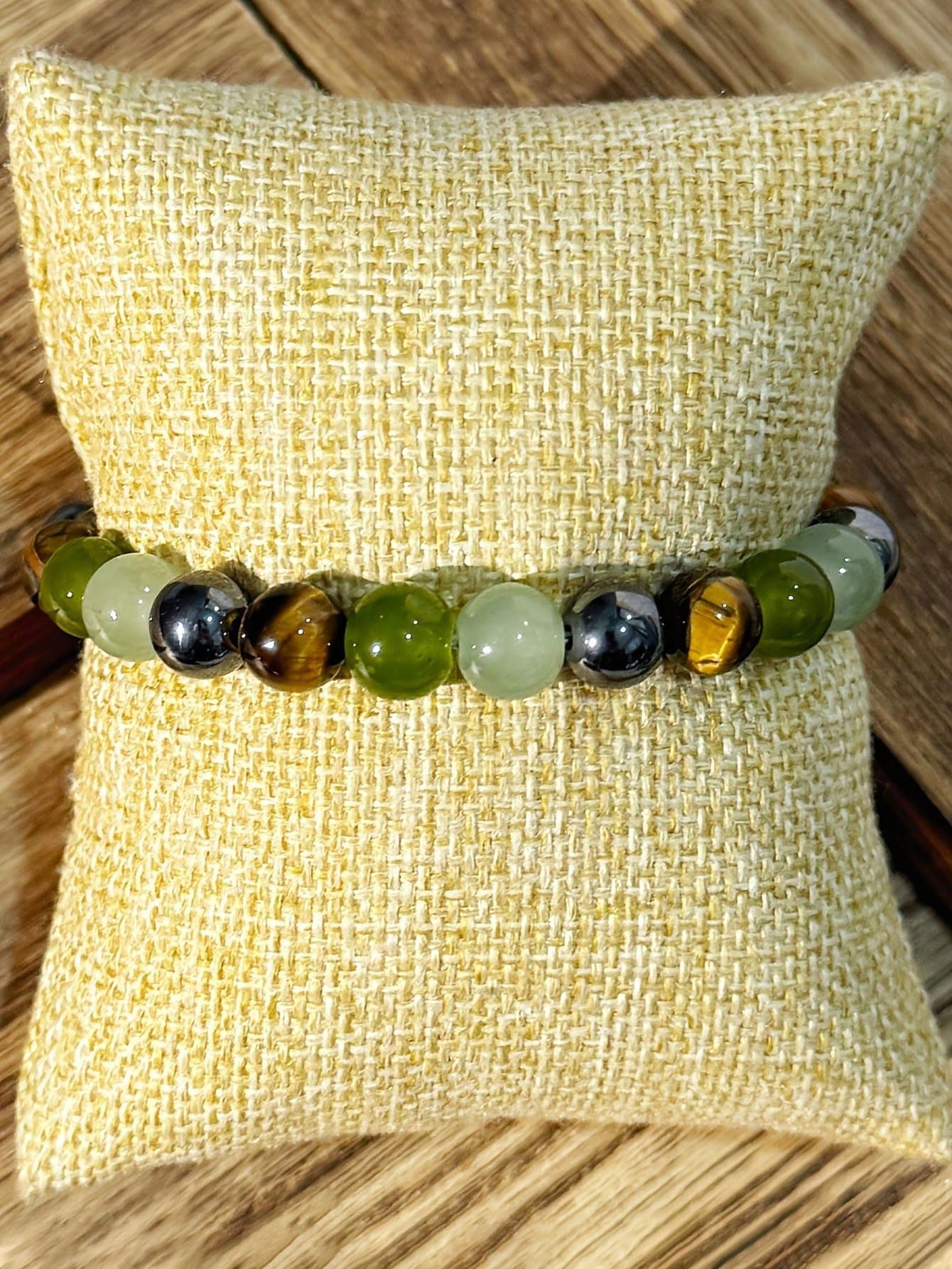 The Beauty House Armband Edelstein Armband – Natursteinarmband mit Tigeraug günstig online kaufen