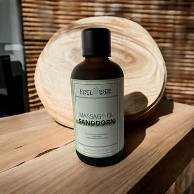 Edel Massageöl Sanddorn, 1-tlg., Körperöl Stimmungsaufhellend 100 ml