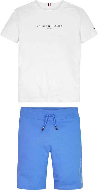 Tommy Hilfiger Shirt & Shorts ESSENTIAL SET (Set, Shirt + Shorts) Kinder bis 16 Jahre, Shirt + Shorts