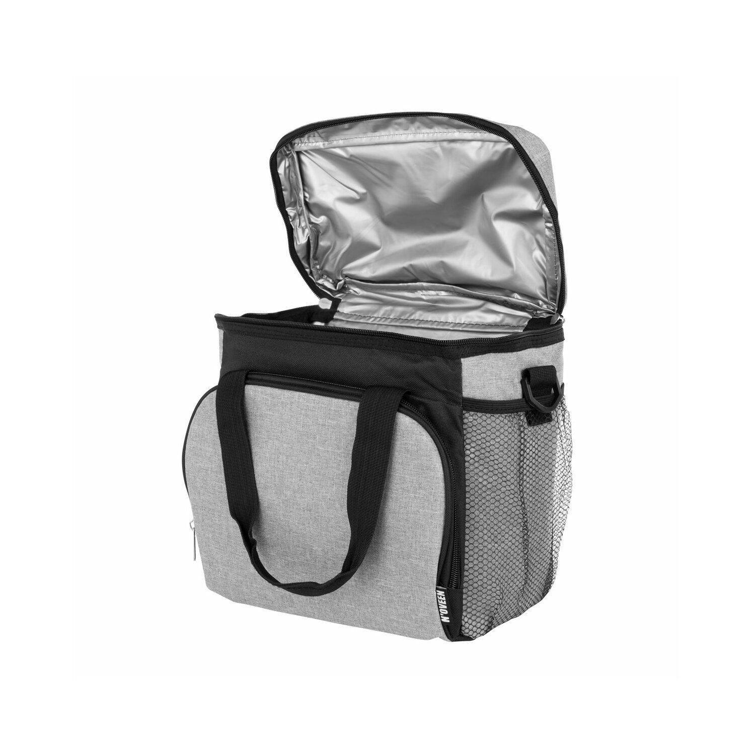 Tragbare Lunchbox, Grau Lunchbox Picknicktasche Noveen Thermotasche für