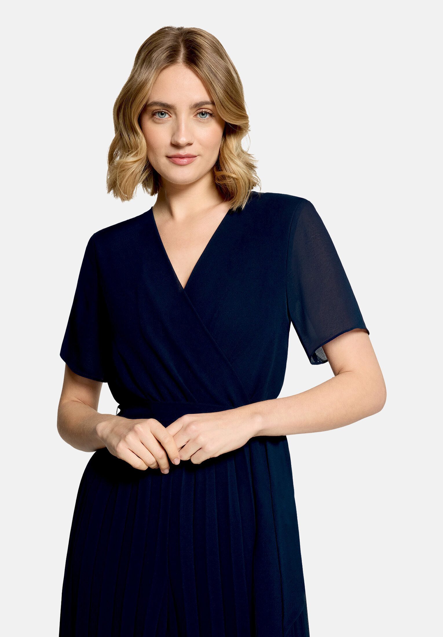 Betty&Co Overall Damen mit Plissee (1-tlg)
