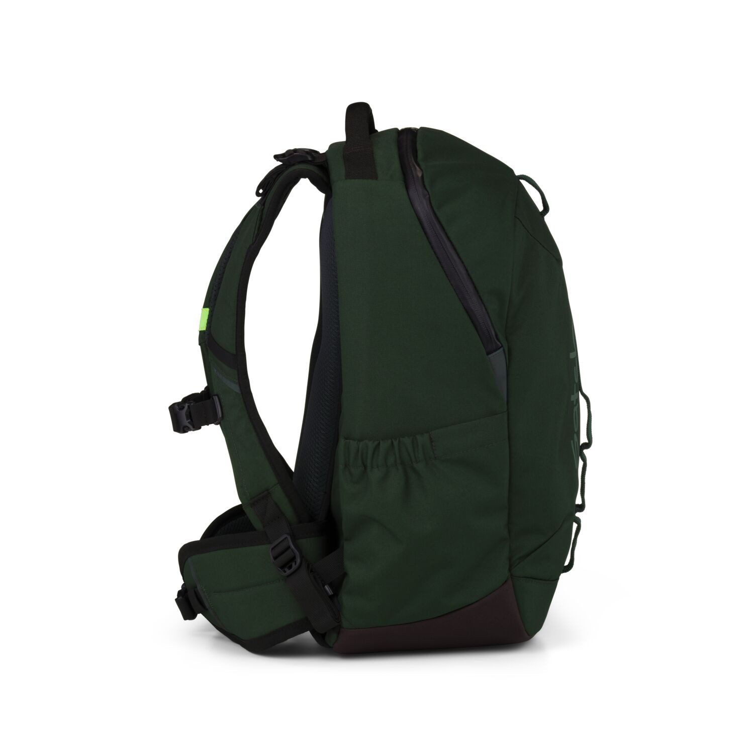 Satch Schulranzen Schulrucksack CON:NEXT Urban Green (1 Stück), ergonomisch, 3 Fächer, für digitale Schule – Bild 4 von 5