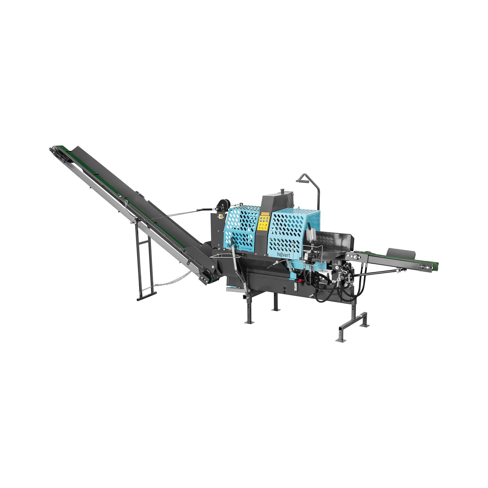 Hillvert Разделитель бревен Sägespaltautomat - 3-in-1 - Spaltleistung 9.5t - Zapfwelle - 50-300mm