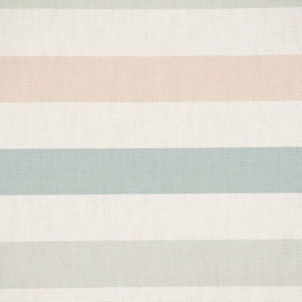 SCHÖNER LEBEN. Tischdecke SCHÖNER LEBEN. Tischdecke Pastell Streifen Querstreifen ecru mintgrün, handmade
