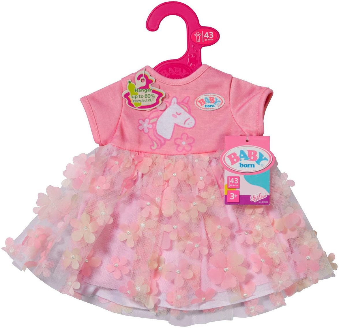 Baby Born Puppenkleidung Blütenkleid 43 cm günstig online kaufen