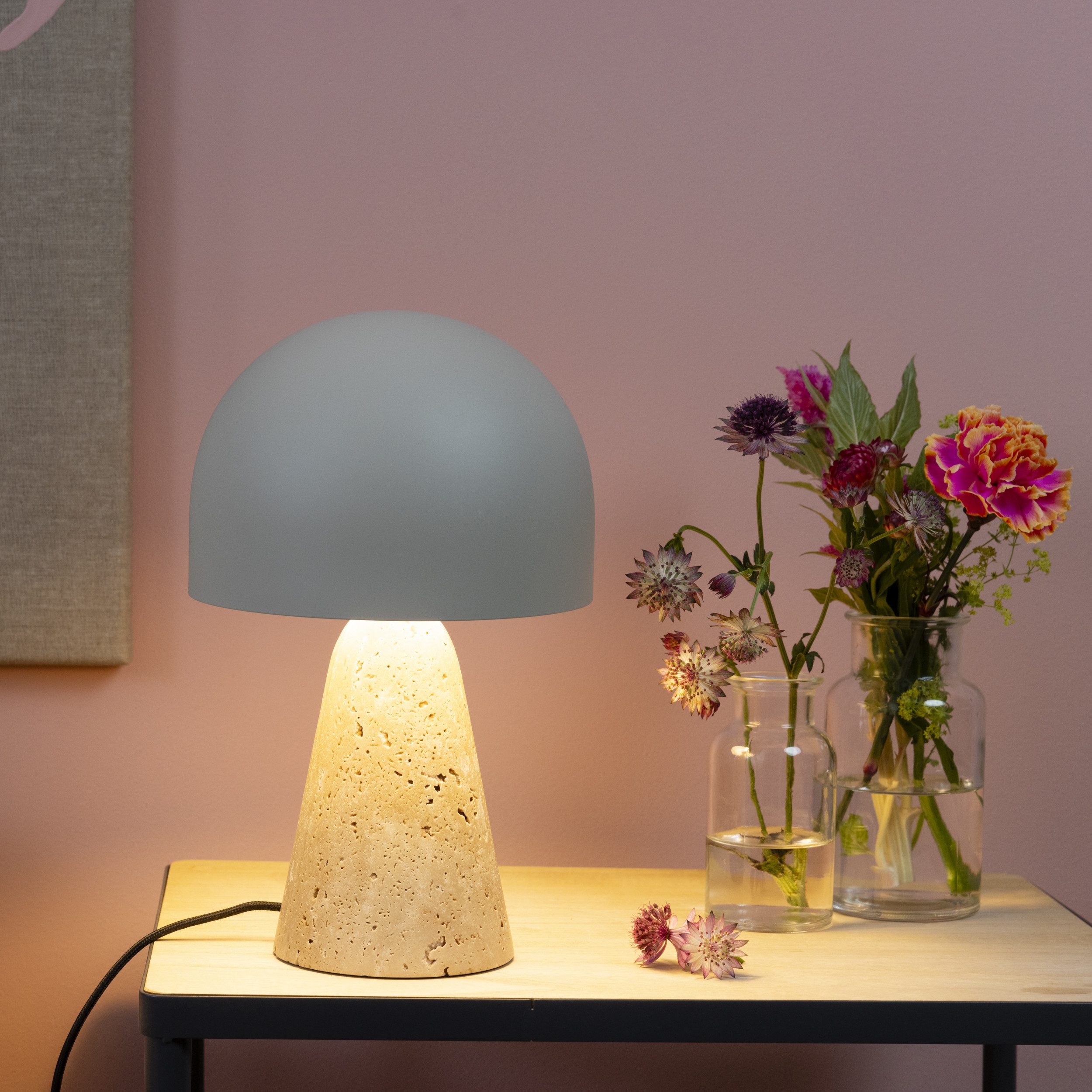 Lightbox Tischleuchte, ohne Leuchtmittel, Pilz-Tischleuchte, 31 günstig online kaufen