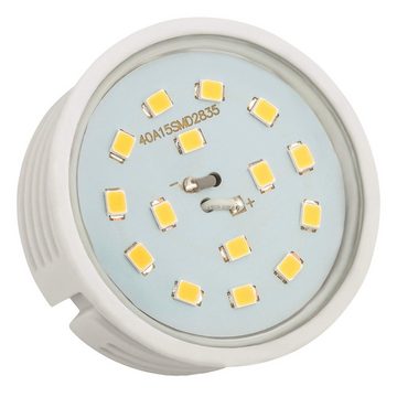 SEBSON LED Einbaustrahler Einbaustrahler Alu schwenkbar inkl. LED Modul 5W, Lochdurchmesser 75mm