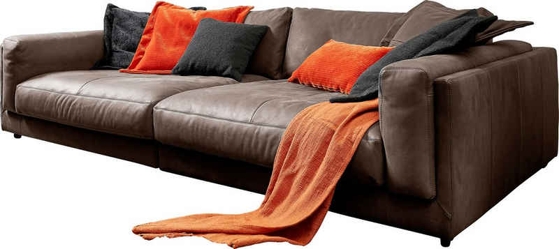 3C Candy Big-Sofa Karalis, auch in Cord-Bezug, lose Kissen, loungige Bequemlichkeit