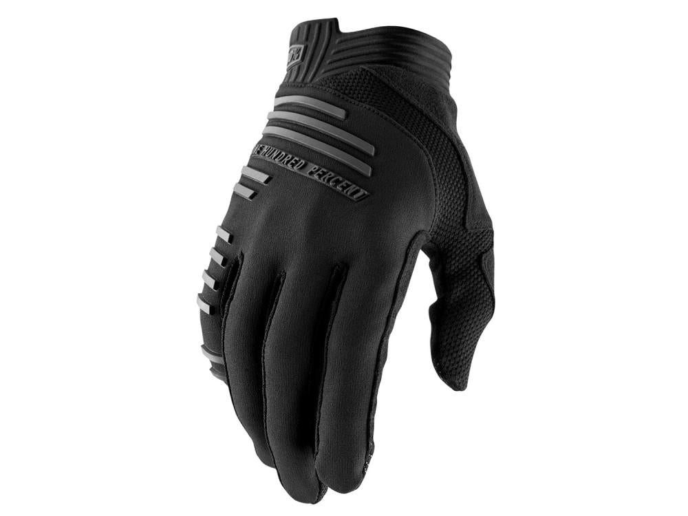 Fahrradhandschuhe 100% R-Core Gloves S black - Downhill-Handschuhe mit maximalem Grip un