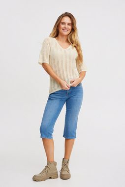 Pulz Jeans Strickpullover PZREESE Tshirt modisches Strickshirt für den Sommer