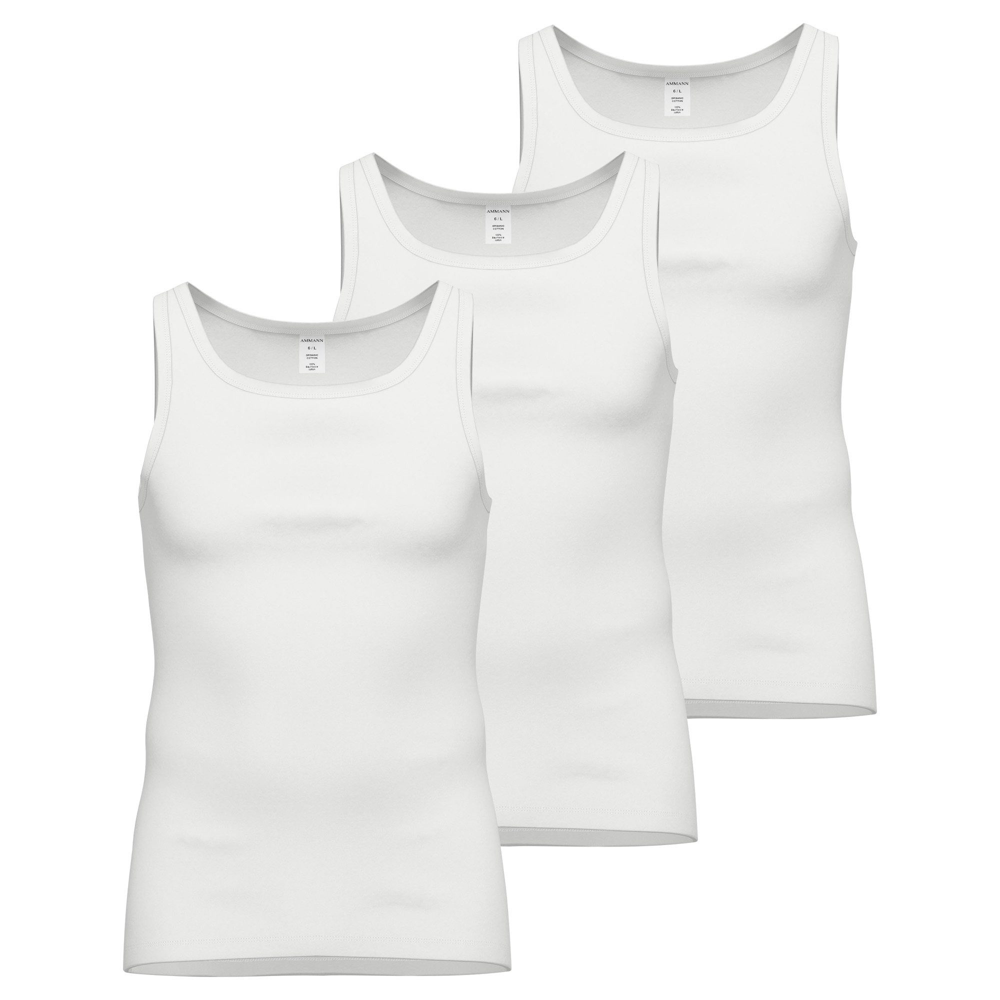 Ammann Unterhemd Herren Unterhemd 3er Pack günstig online kaufen