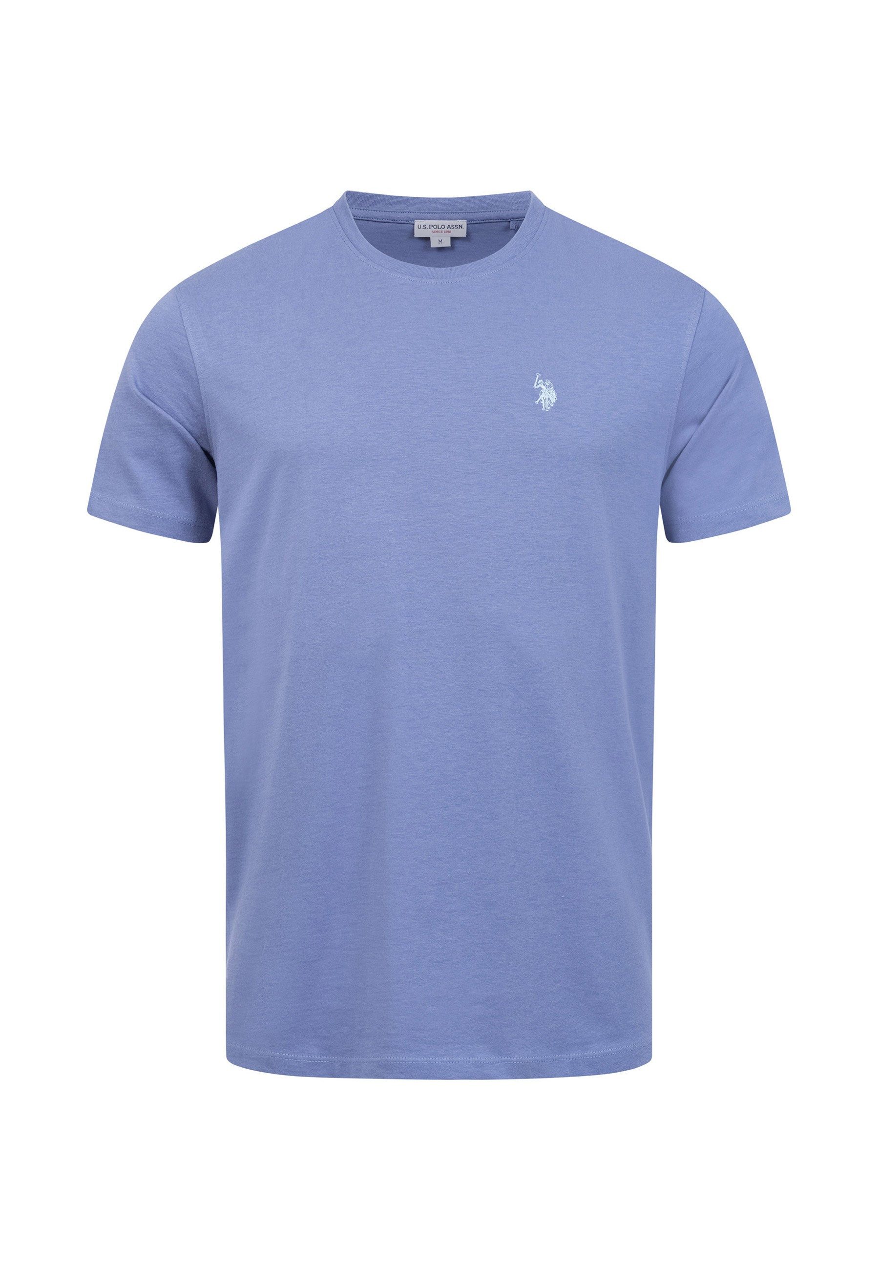 T-Shirt USCaaleb – Herren Basic mit Rundhalsausschnitt
