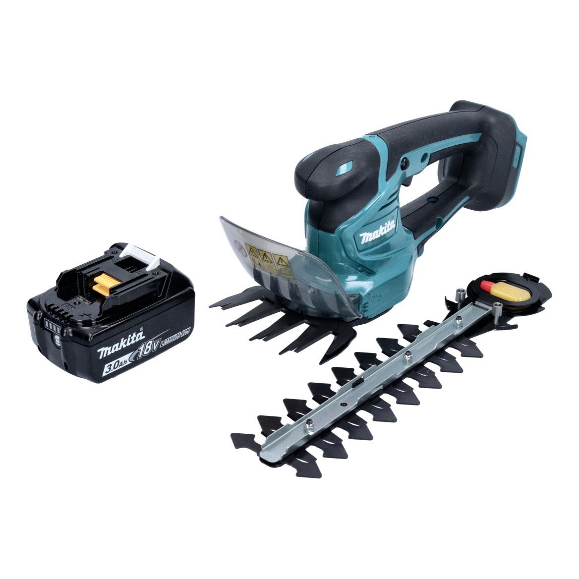 Makita Akku-Grasschere DUM 111 F1X Akku Grasschere Strauchschere 18 V + 1x Akku 3,0 Ah