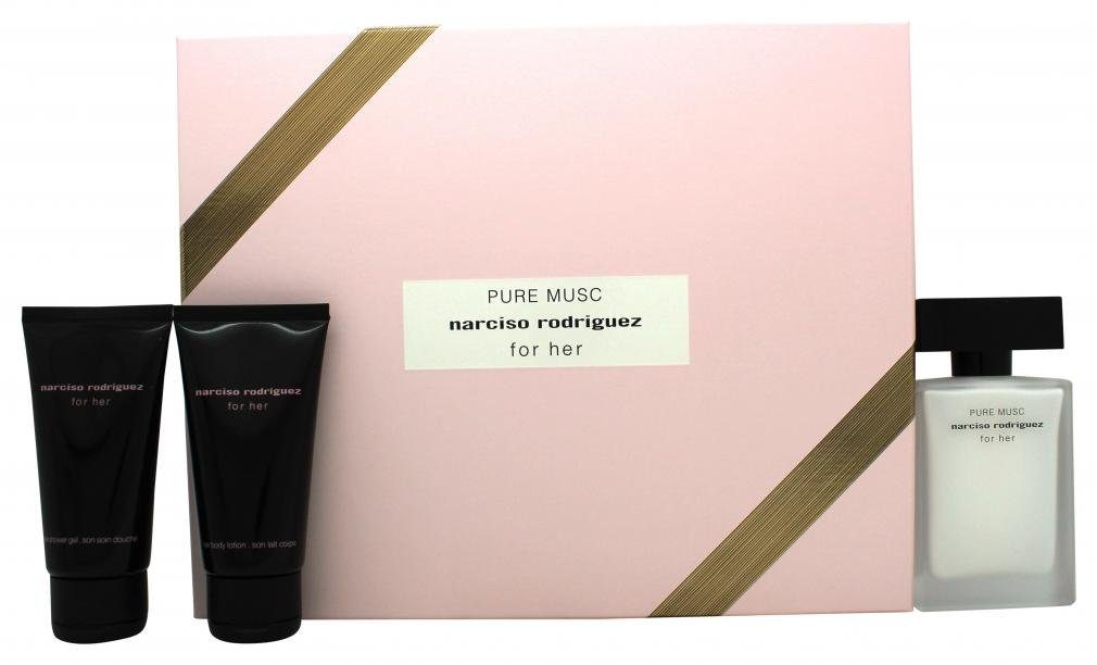 narciso rodriguez Duft-Set »Narciso Rodriguez for Her Pure Musc Geschenkset  50 ml EDP + 50 ml Körperlotion + 50 ml Duschgel« online kaufen | OTTO