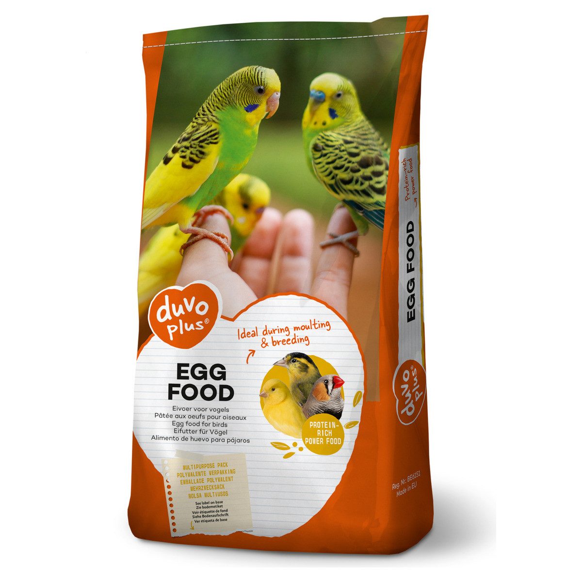 DUVO+ Eifutter feucht gelb 10 kg, für: Vogel