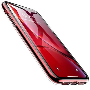 CoolGadget Handyhülle Transparent Ultra Slim Case für Apple iPhone XR 6,1 Zoll, Silikon Hülle Dünne Schutzhülle für iPhone XR Hülle