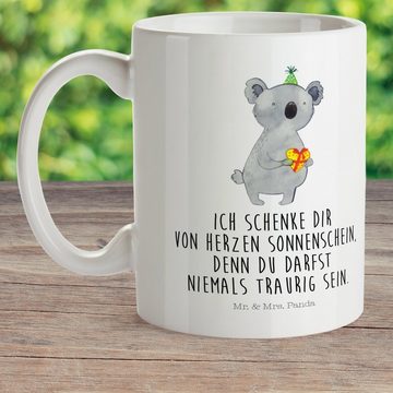 Mr. & Mrs. Panda Kinderbecher Koala Geschenk - Weiß - Kindergartenbecher, Geburtstag, Kunststoffges, Kunststoff, Bruchfest
