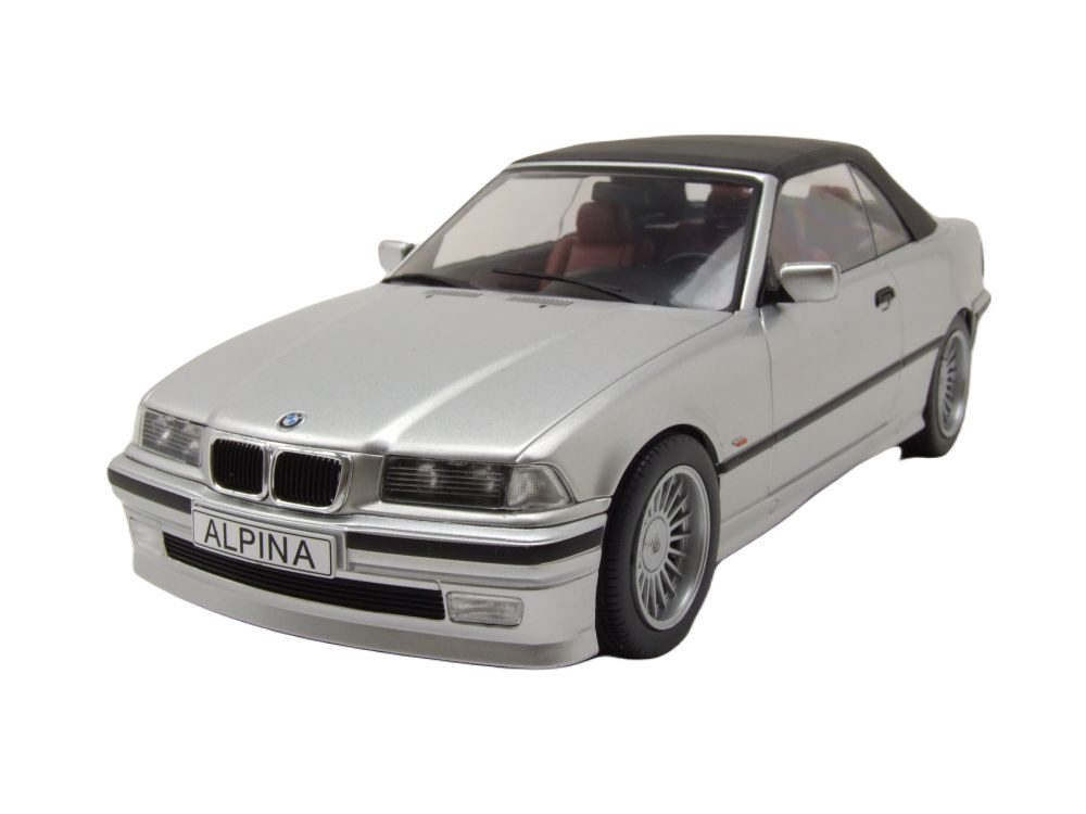 Modellauto BMW Alpina B3 3.2 Cabrio E36 1996 silber