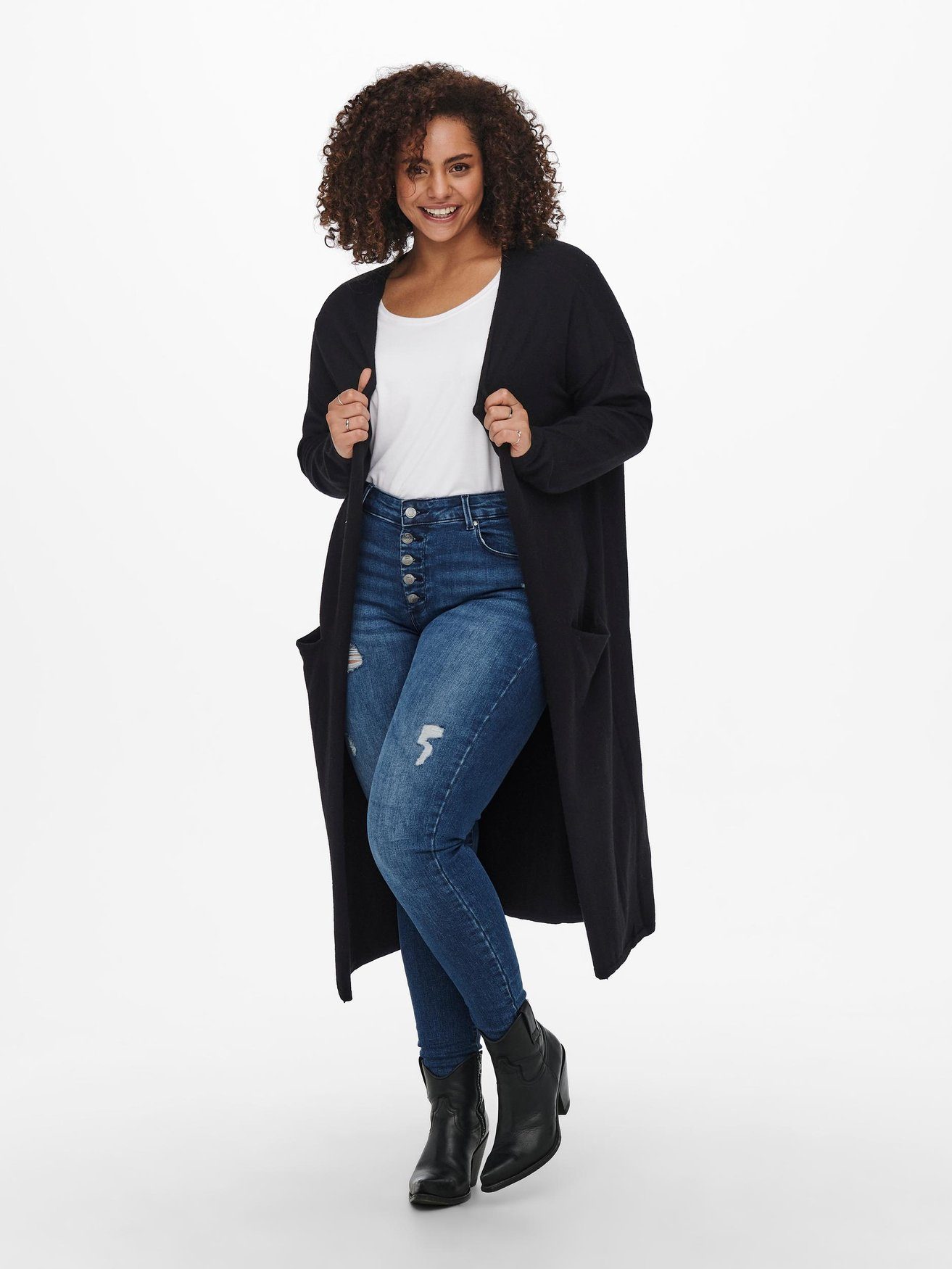 ONLY CARMAKOMA Cardigan CARNEW ESLY LS günstig online kaufen