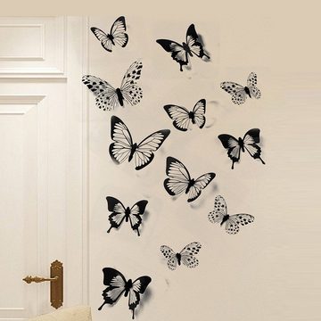 Juoungle Wandsticker Schmetterlinge Wandtattoo Schmetterling Wandaufkleber Dekor