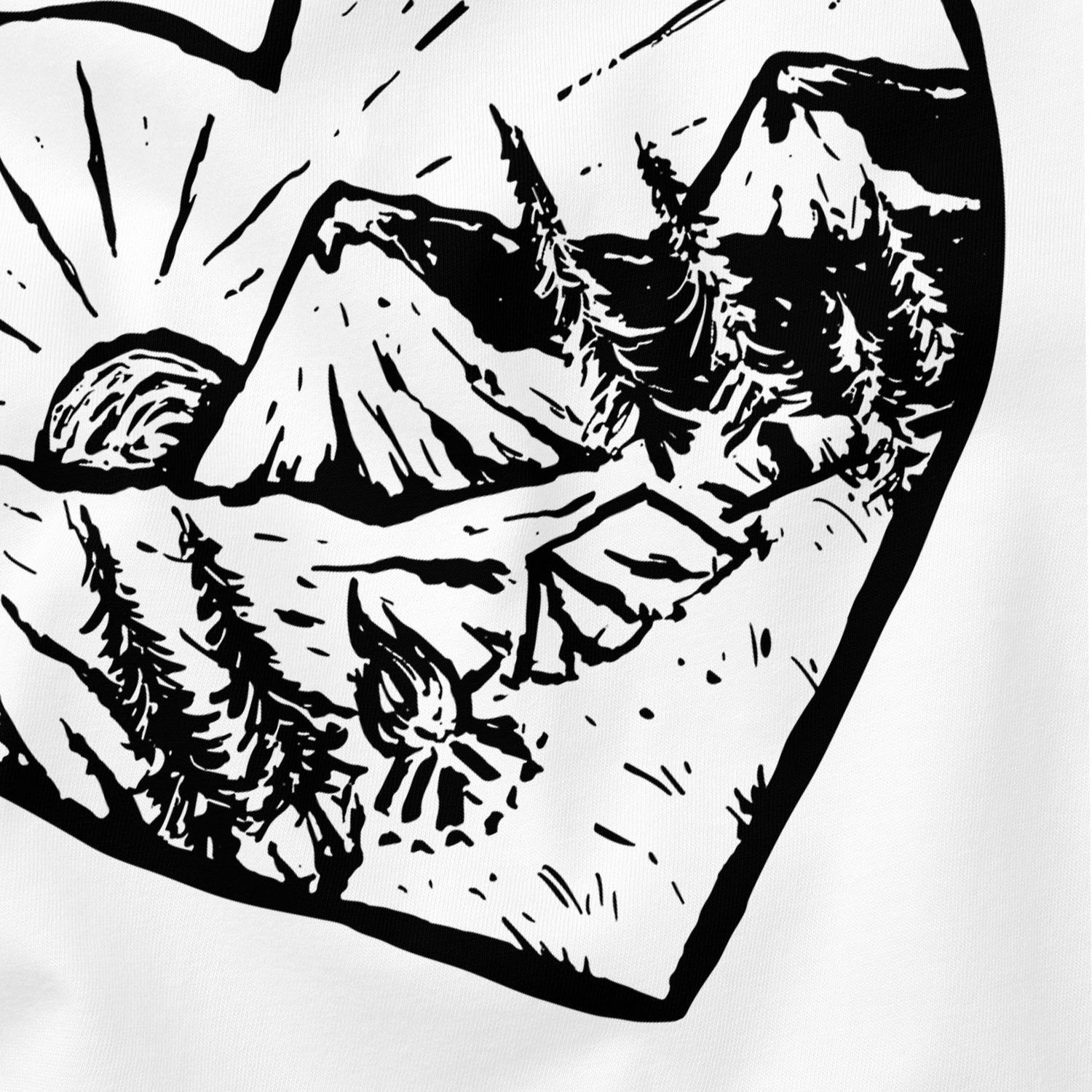 Neverless Tanktop Camping Tank-Top Adventure Herren Print Wandern mit Muscle Muskelshirt weiß Neverless® Naturfreund Shirt Berge