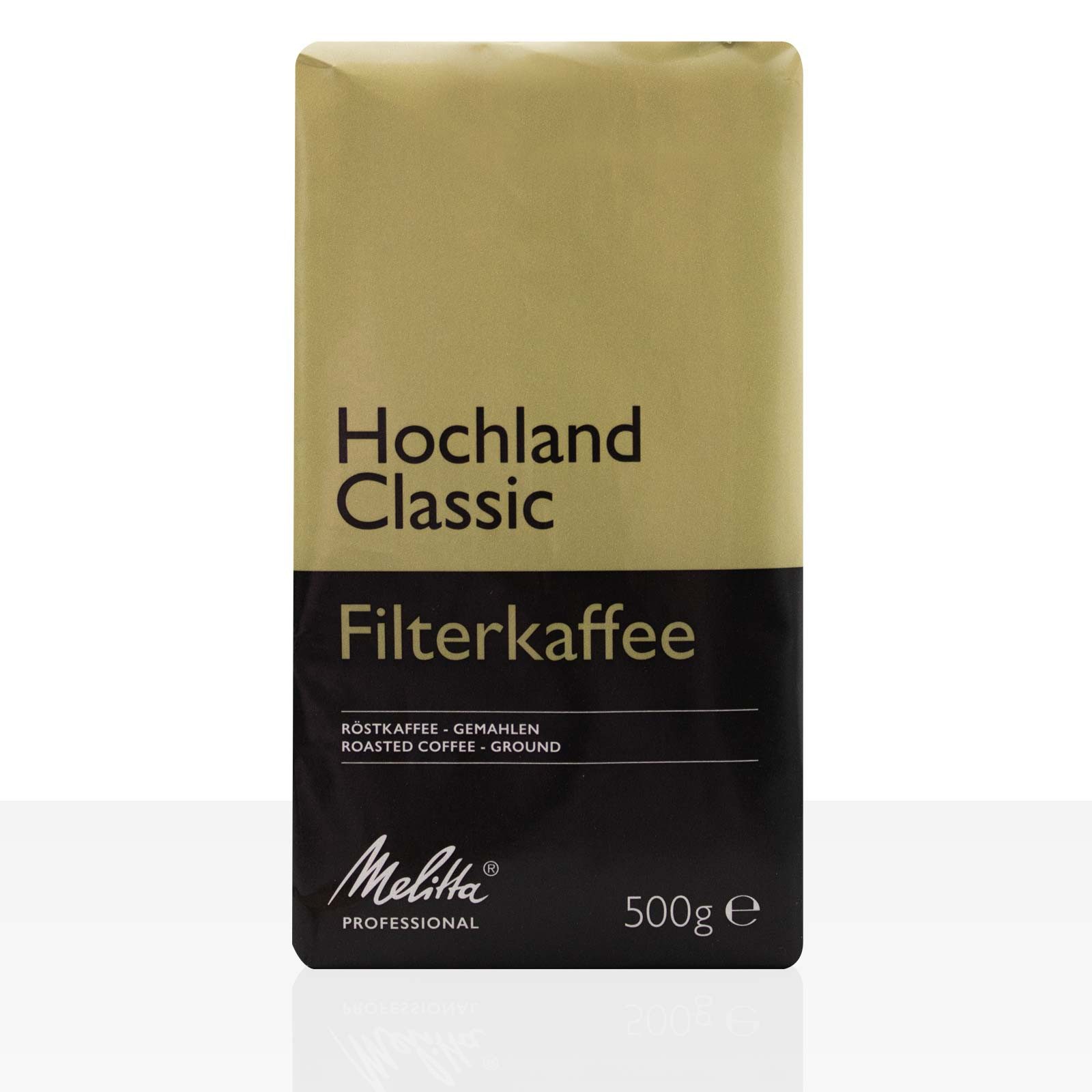 Melitta Kaffee Melitta Hochland Classic - 12 x 500g Kaffee gemahlen, Filterkaffee