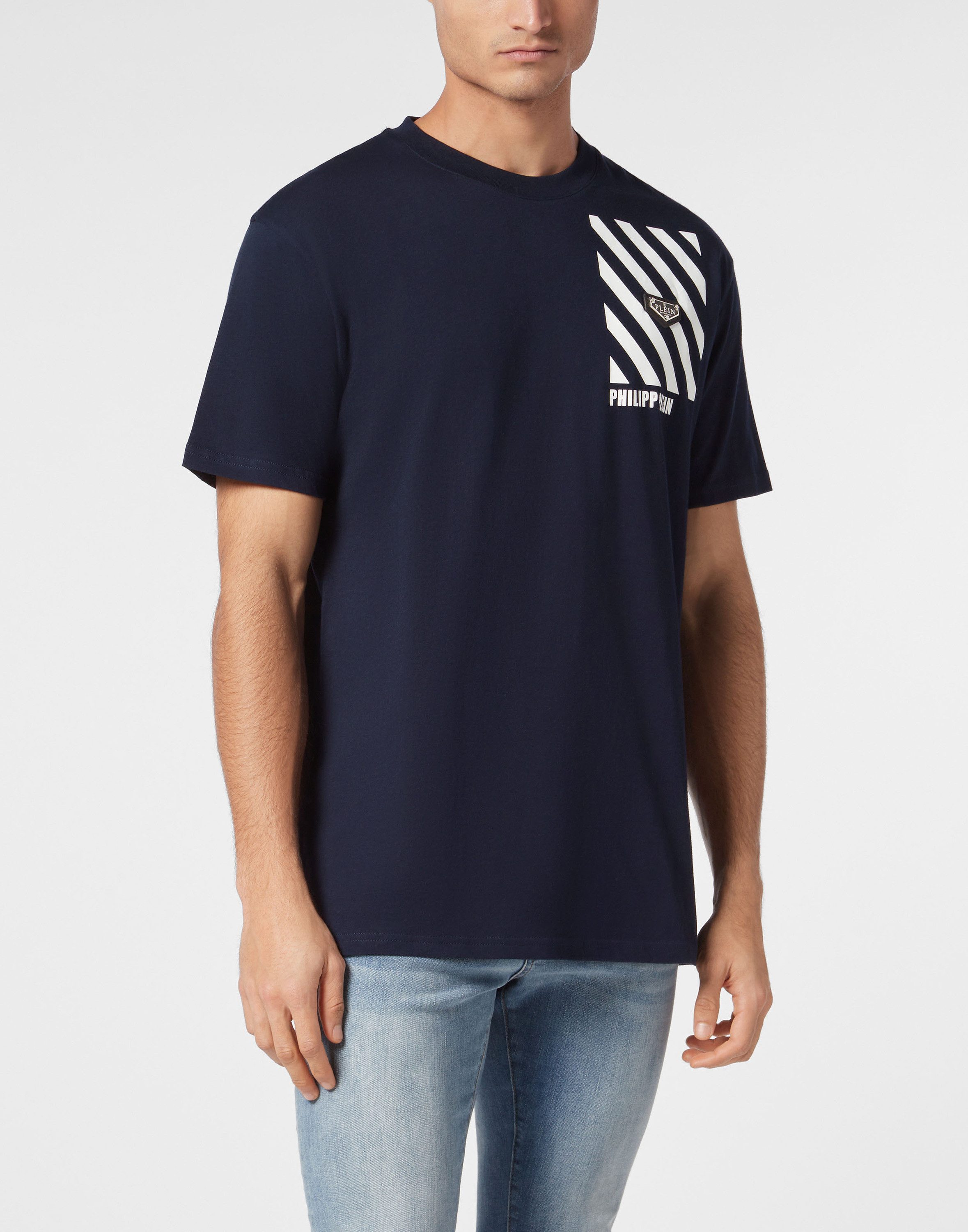 PHILIPP PLEIN T-Shirt Kurzarm-Rundhals-T-Shirt
