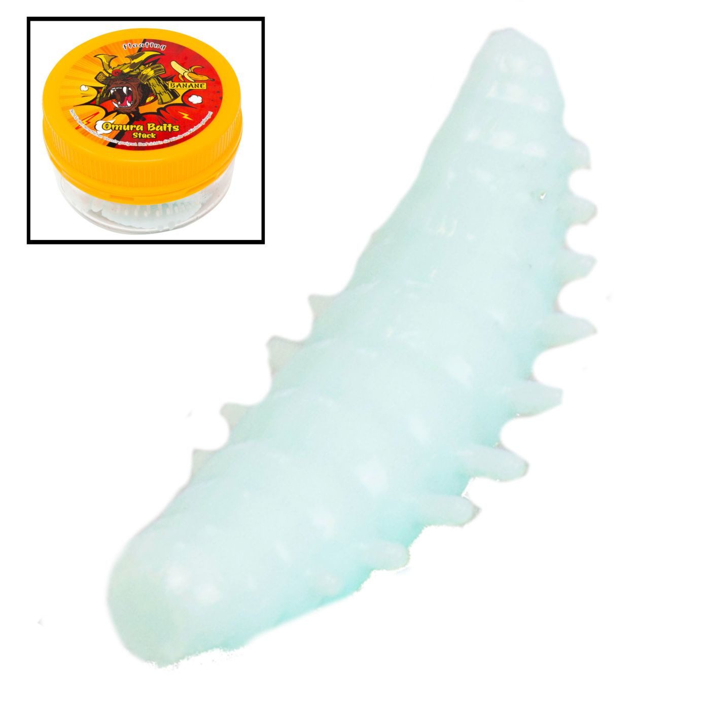 Kunstköder FTM Omura Baits Okto Banane - Gummimaden