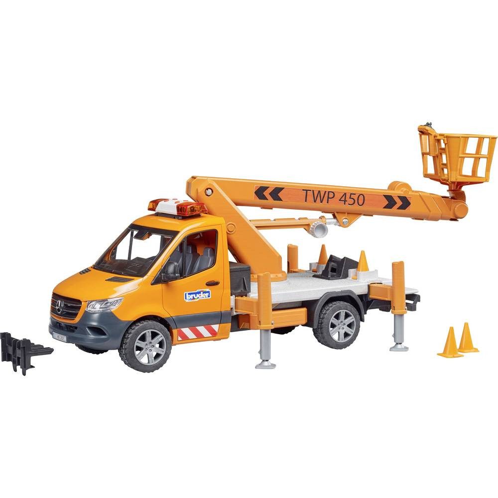 Bruder® Spielzeug-Landmaschine MB Sprinter Arbeitsbühne mit L+S 02679 günstig online kaufen