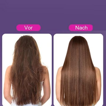 yozhiqu Glätt- und Lockenstab 5-in-1-Haarstyler, 1000-W-Haartrocknerbürste für das Haarstyling, Heißluftbürste mit 3 Temperatureinstellungen