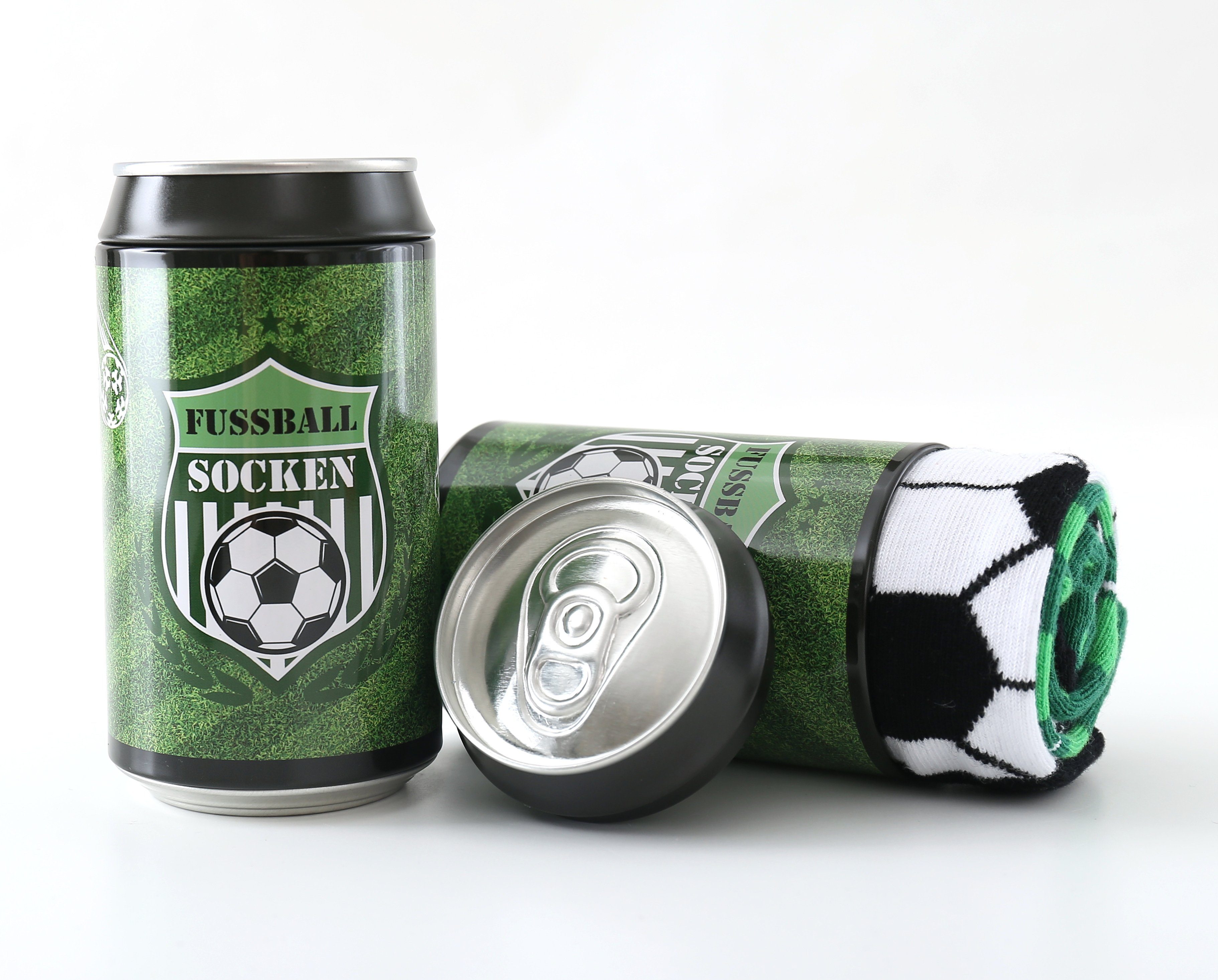 Lucadeau Freizeitsocken Lustige Fussball Socken, Geschenk für Männer, Vatertagsgeschenk (1 Paar) rutschfest, Gr. 39-46, Geschenk zum Vatertag, Geburtstagsgesche – Bild 4 von 5