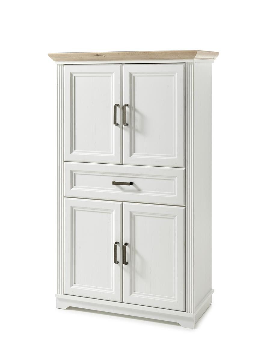 PREISBRECHER Midischrank Jasmin 83 x 138 x 43 cm (B/H/T)