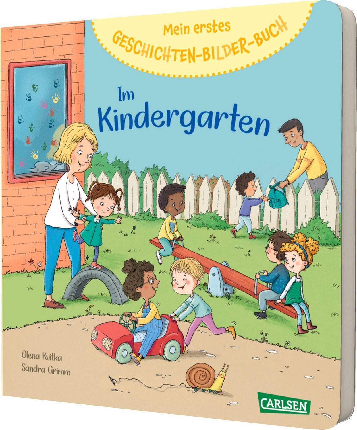 Mein erstes Geschichten-Bilder-Buch: Im Kindergarten / Sandra Grimm