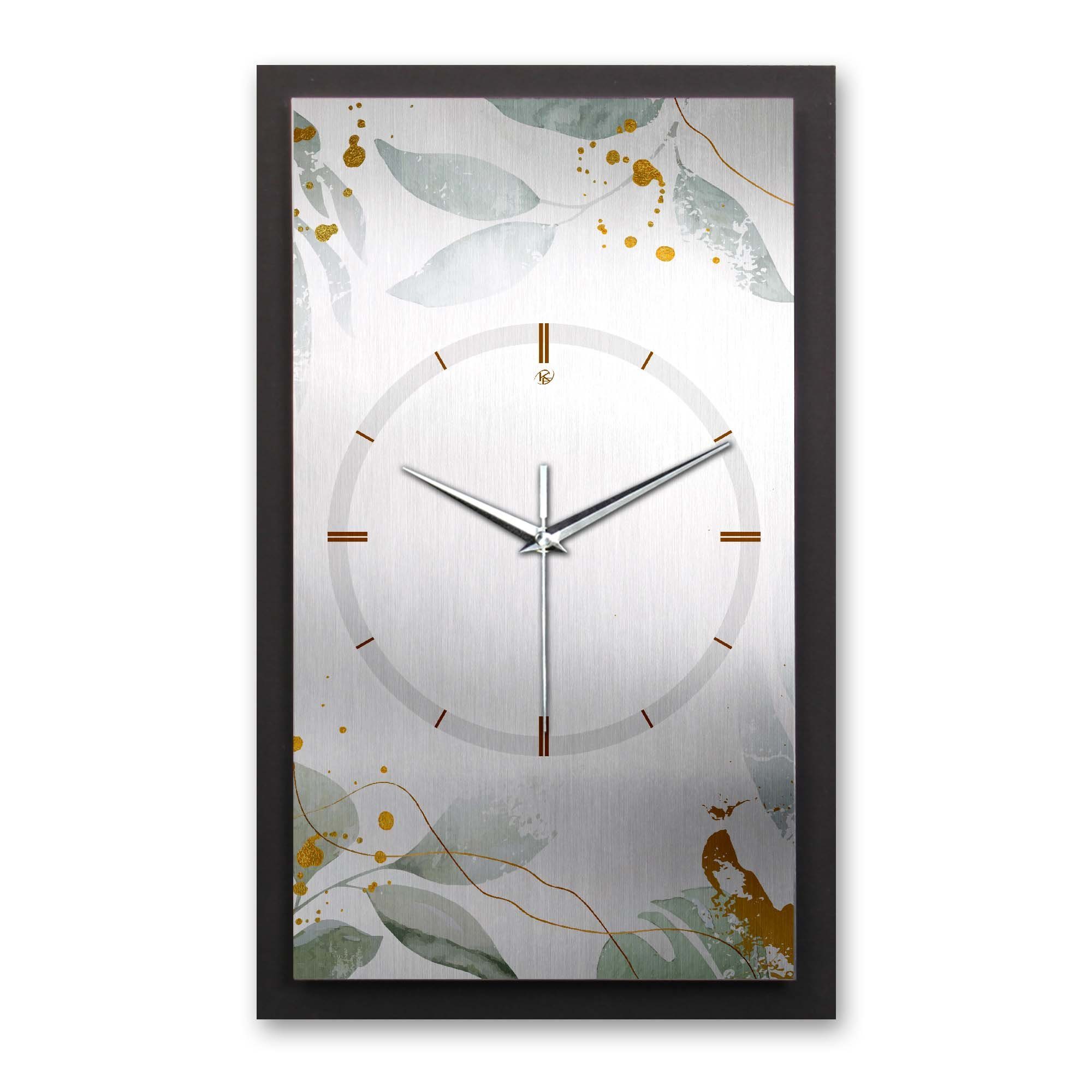 Wanduhr 3D Designer-Wanduhr Leaves