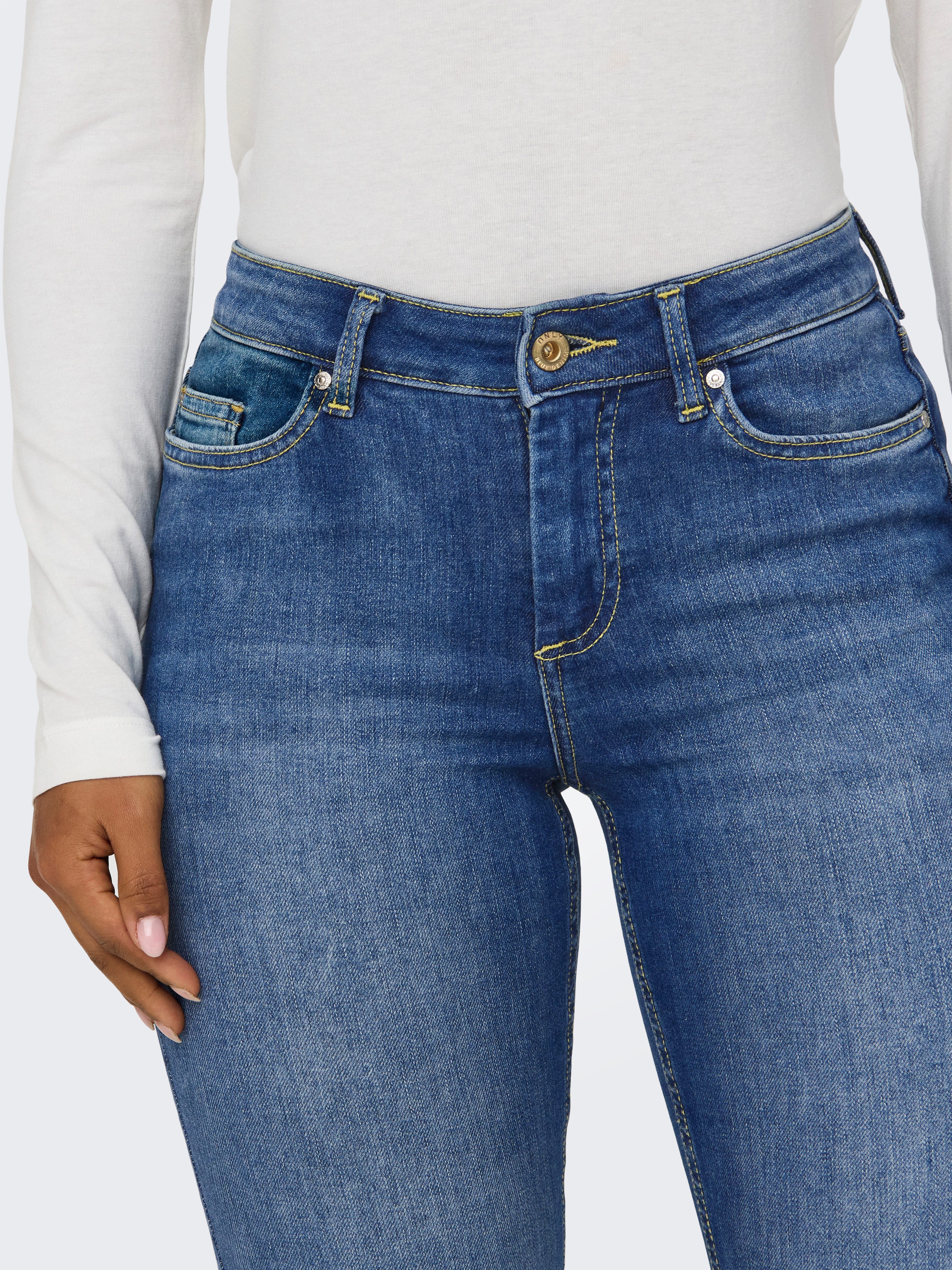 ONLY Ankle-Jeans ONLBLUSH MID SK ANK RW DNM REA1319 NOOS günstig online kaufen