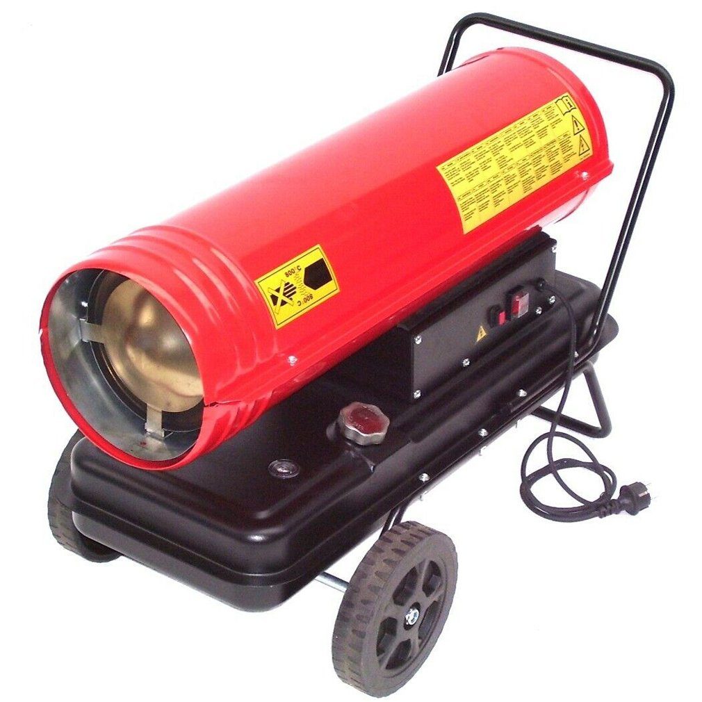 Apex Heizgerät Heizkanone Bauheizer Diesel Heizung 30kW 55197 Ölheizgerät