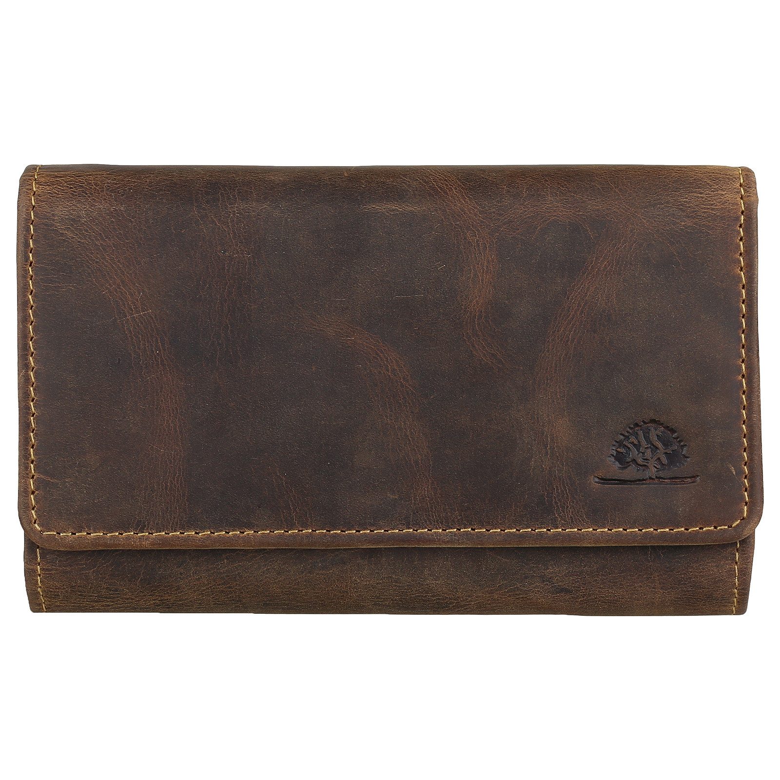 Greenburry Geldbörse Vintage Damen Leder Geldbörse Portemonnaie 1533-25 günstig online kaufen