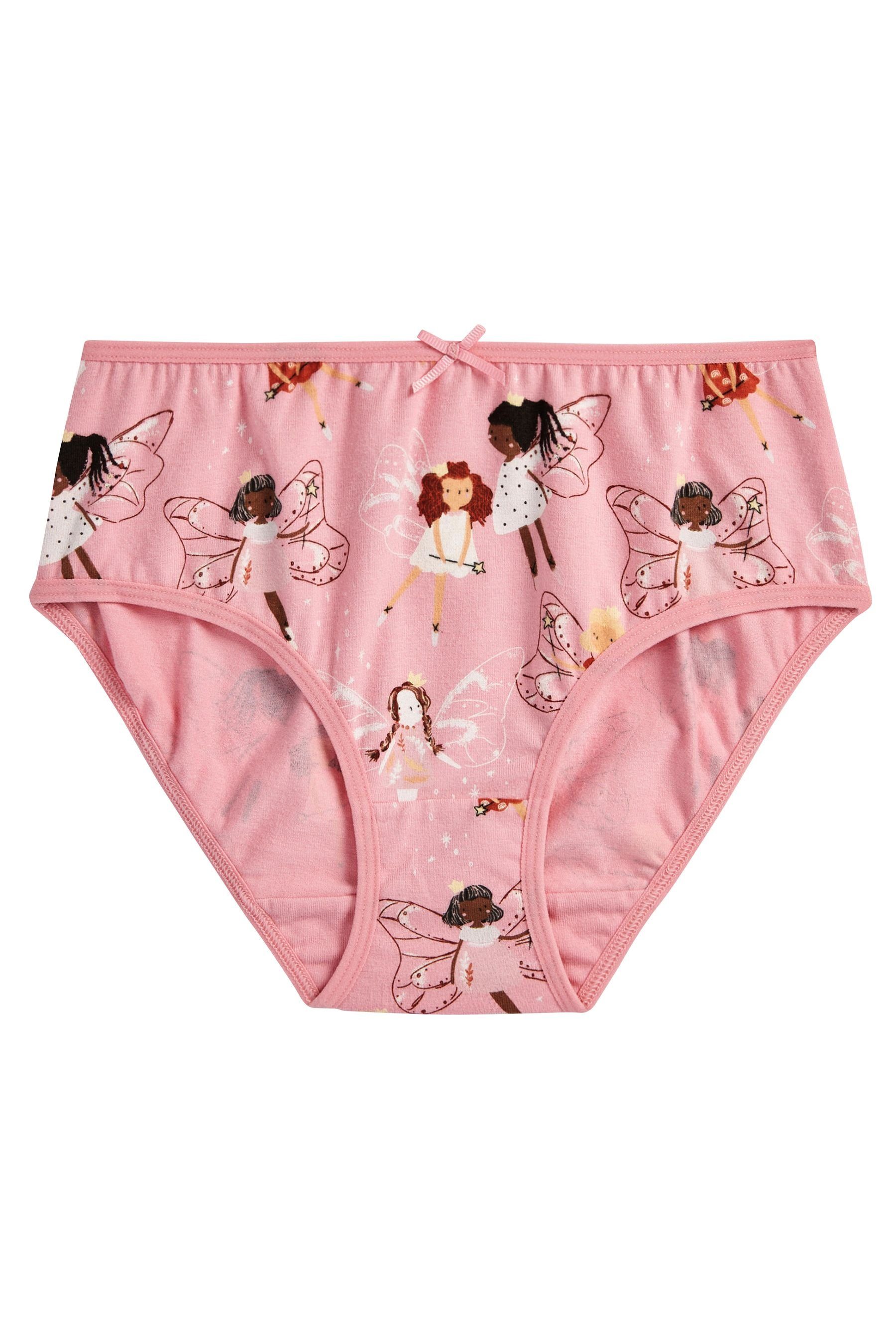(5-St) Pink Unterhosen Next Slip 5er-Pack im Unicorn Bright