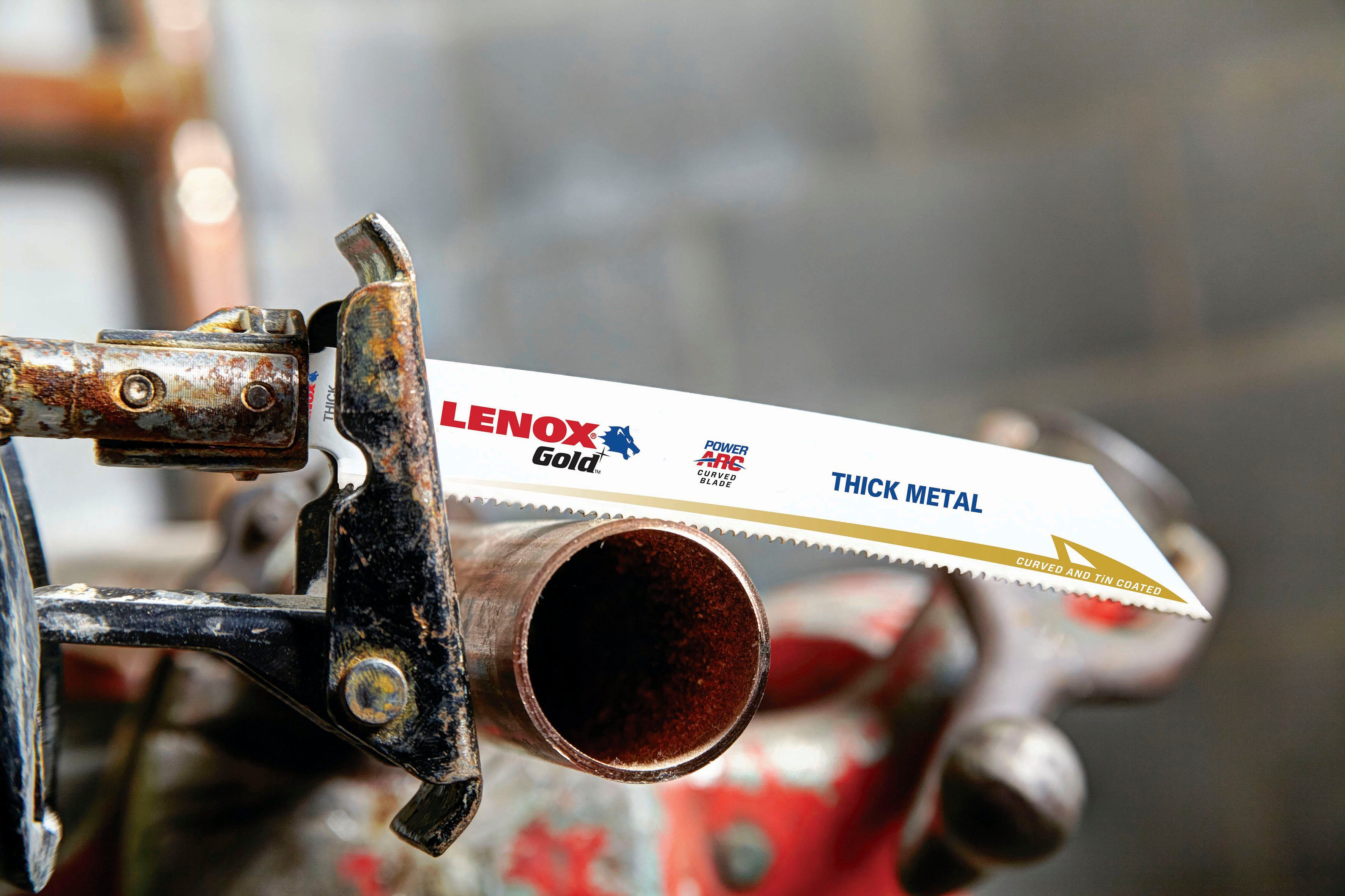 Lenox 203x19x0,9mm TiN- 203x19x0,9mm, Metall 21073824GR, für 5 Säbelsägeblatt für Stück, Säbelsägeblatt Metall